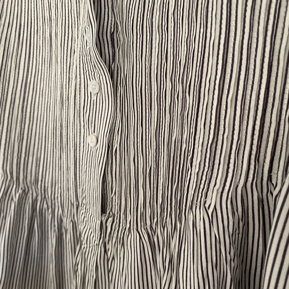 Sundance Long Sleeve Pintuck Blouse Top Size Small NWT - Picture 7 of 13